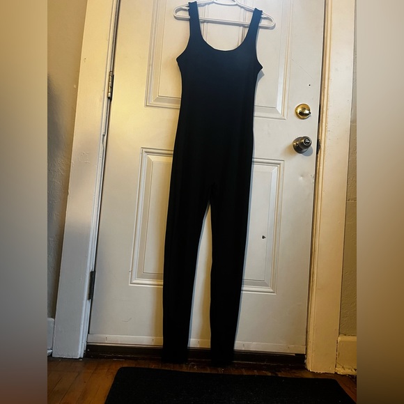 Black Ribbed Bodysuit - Picture 6 of 6